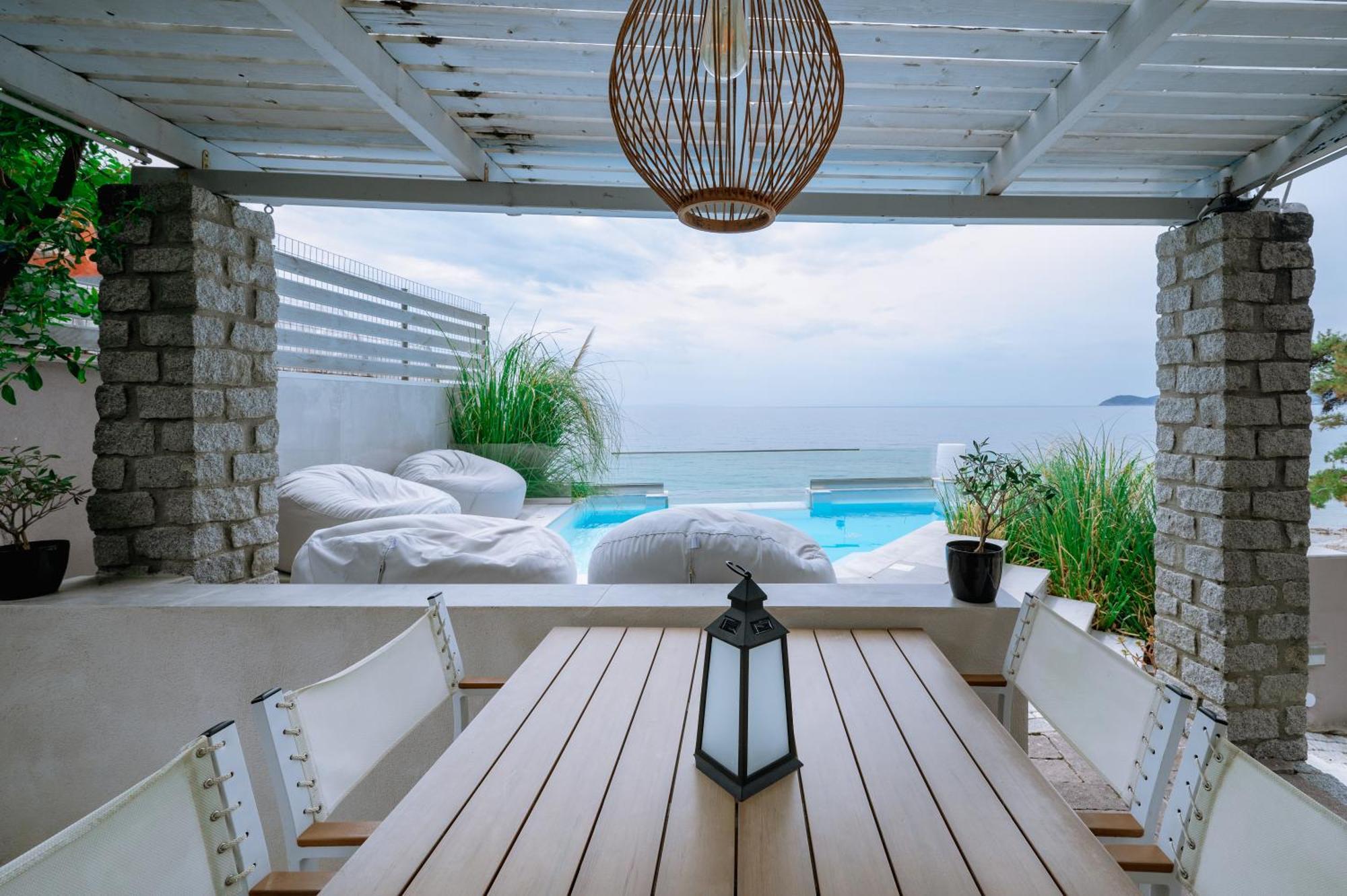 Apartamento Ktima Papaoikonomou Potos Exterior foto