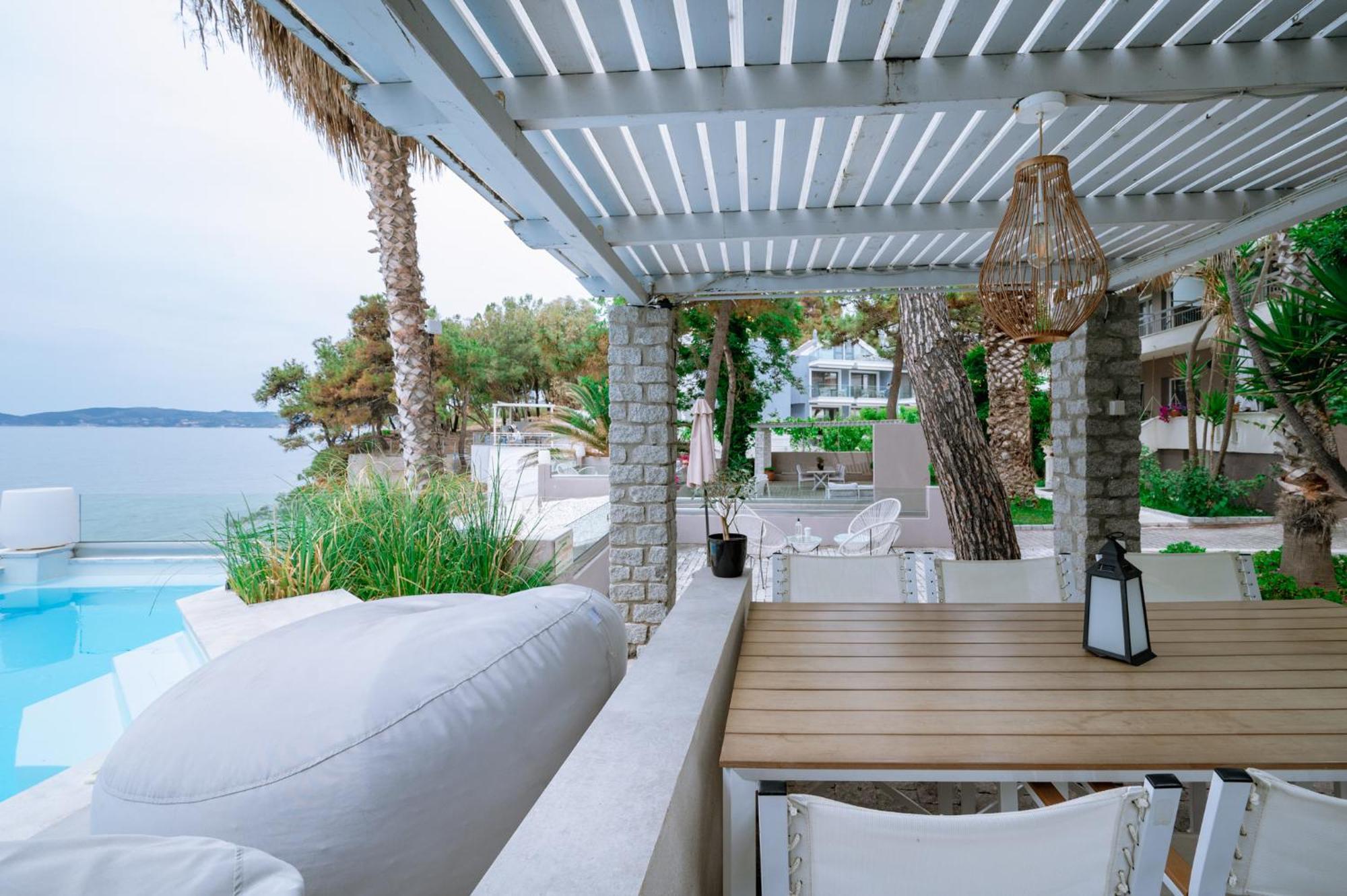 Apartamento Ktima Papaoikonomou Potos Exterior foto