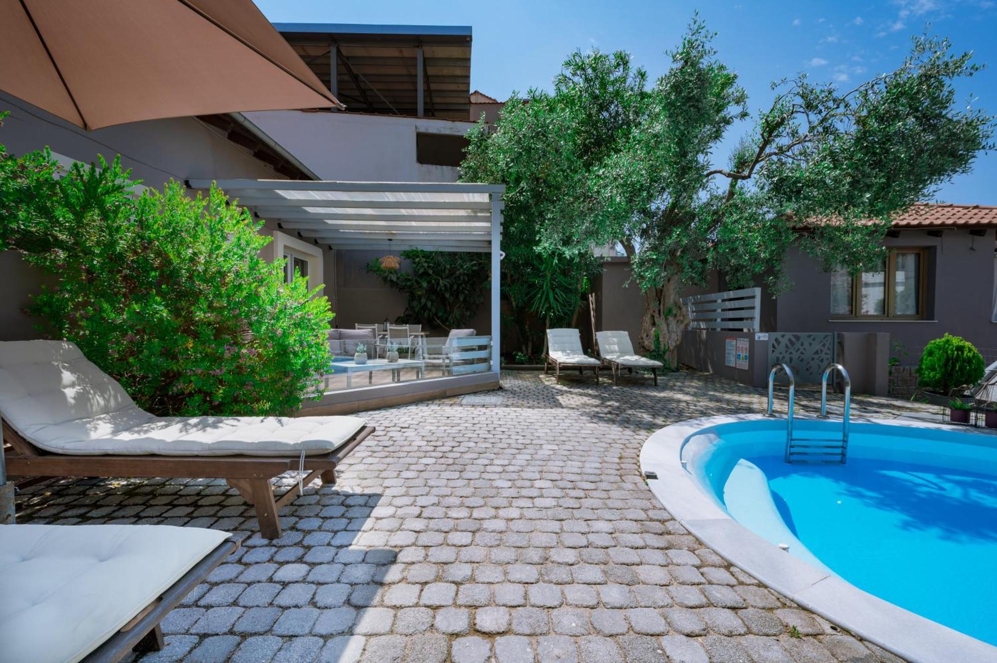 Apartamento Ktima Papaoikonomou Potos Exterior foto